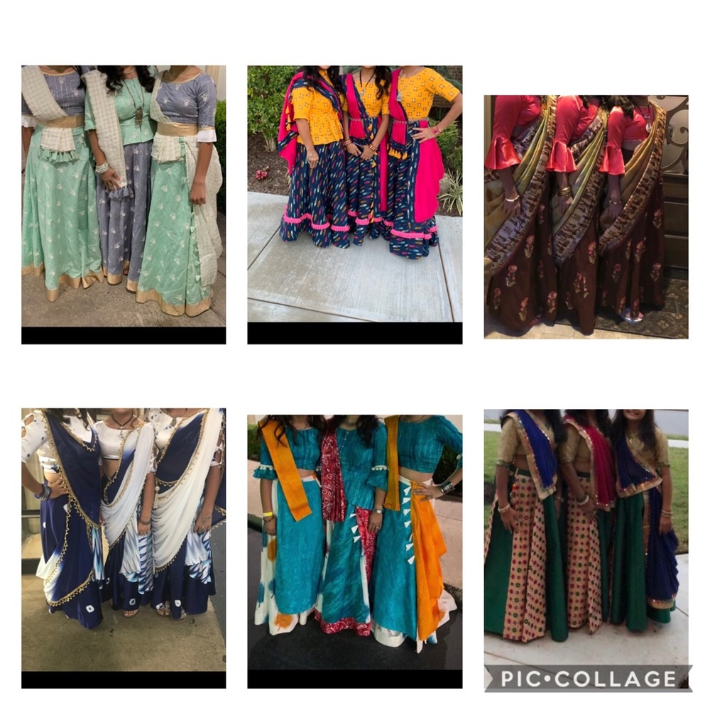 Mother daughter outfits..80 for 3 pieces